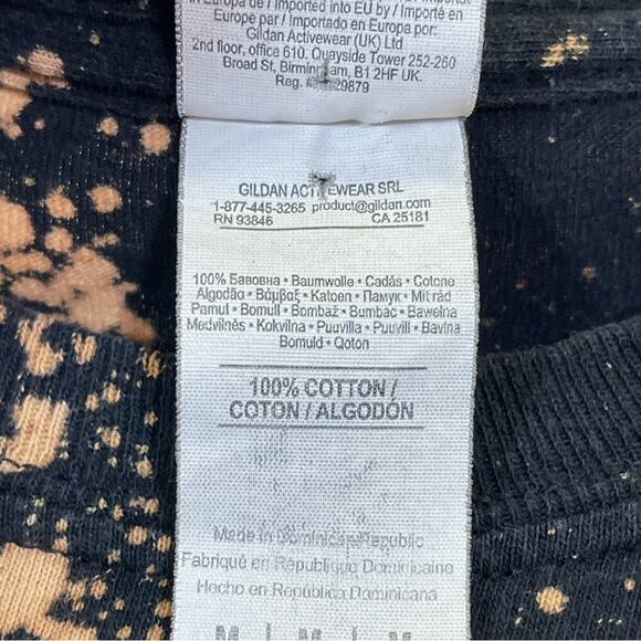 Gildan Heavy Cotton, Bleach Dyed, Okie Shine T-Shirt. Size Medium. Excellent con - Picture 4 of 6